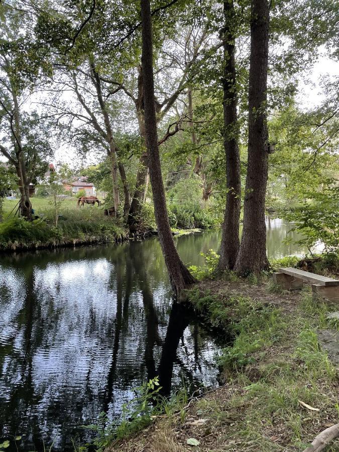 Spreewaldhaus Am Landgut - Pretschen Appartement Markische Heide Buitenkant foto