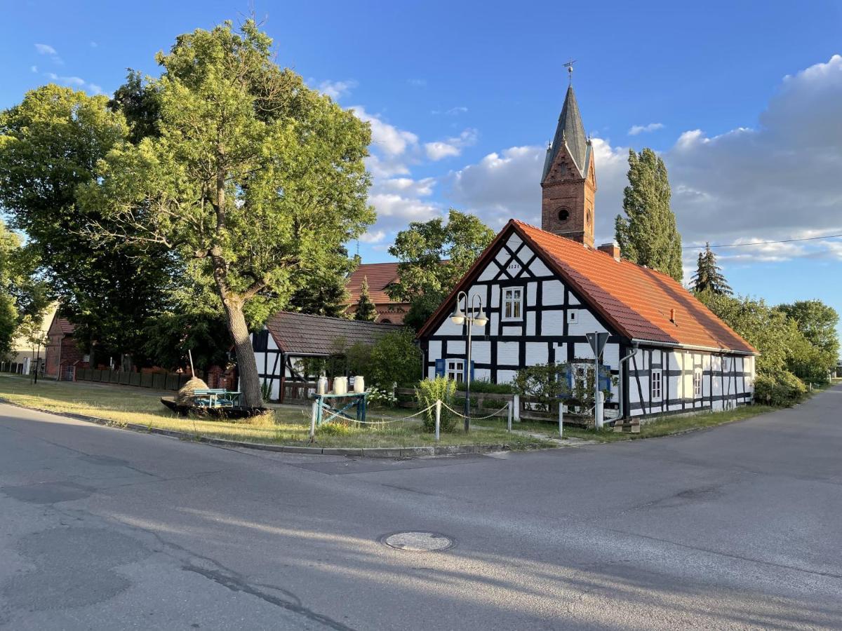 Spreewaldhaus Am Landgut - Pretschen Appartement Markische Heide Buitenkant foto