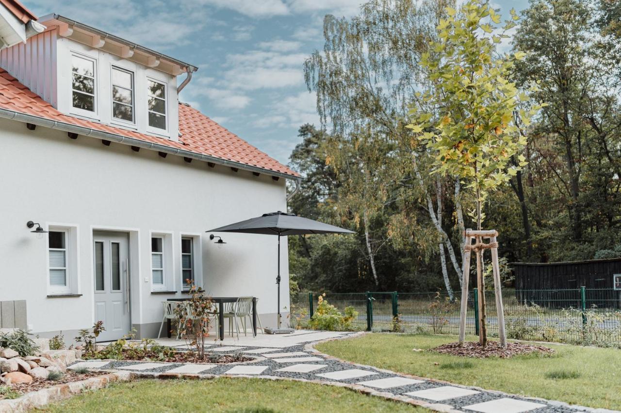Spreewaldhaus Am Landgut - Pretschen Appartement Markische Heide Buitenkant foto